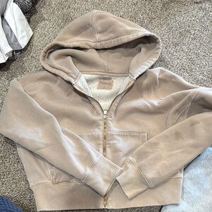 Cropped hoodie
